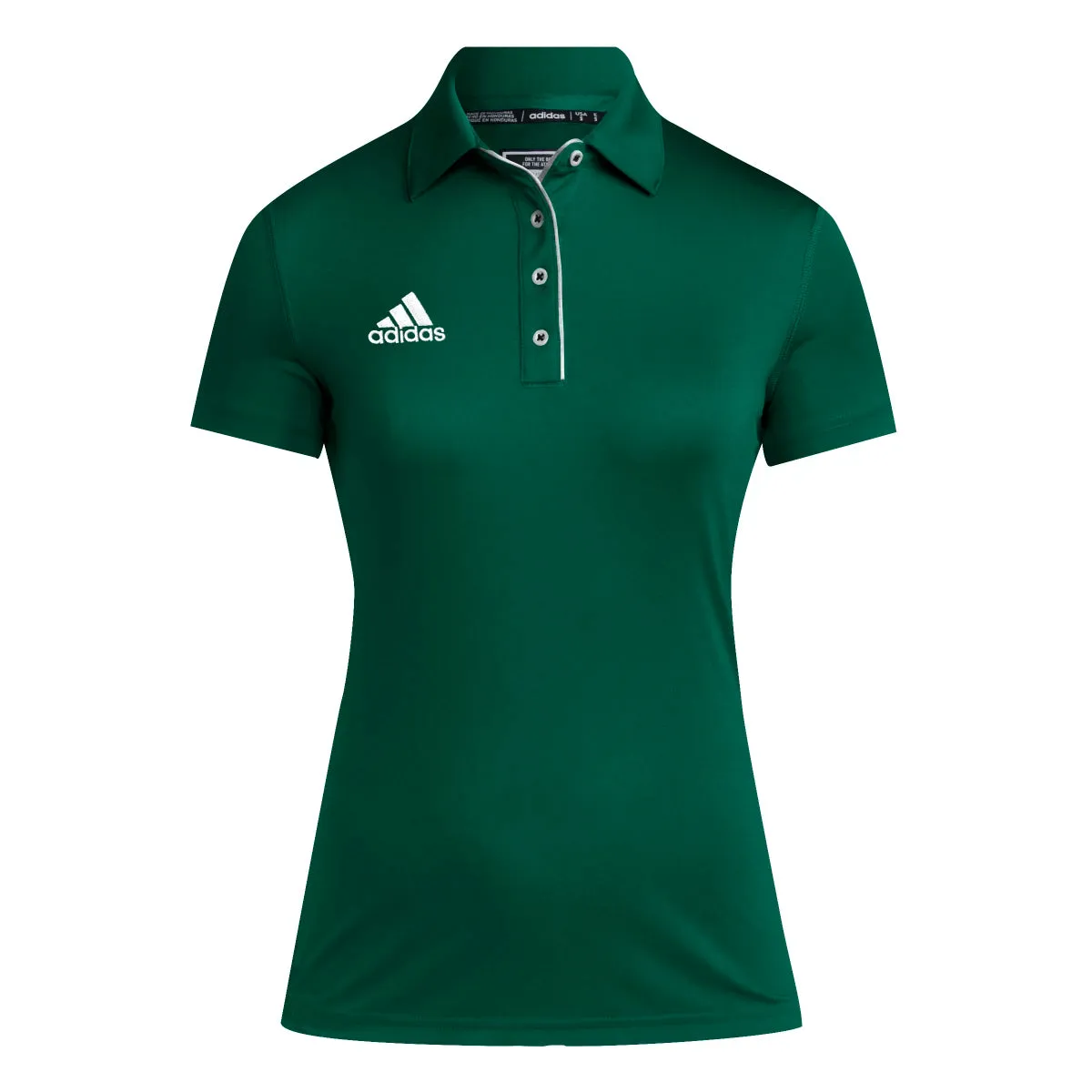 adidas Women's Short Sleeve Aeroready Polo Shirt