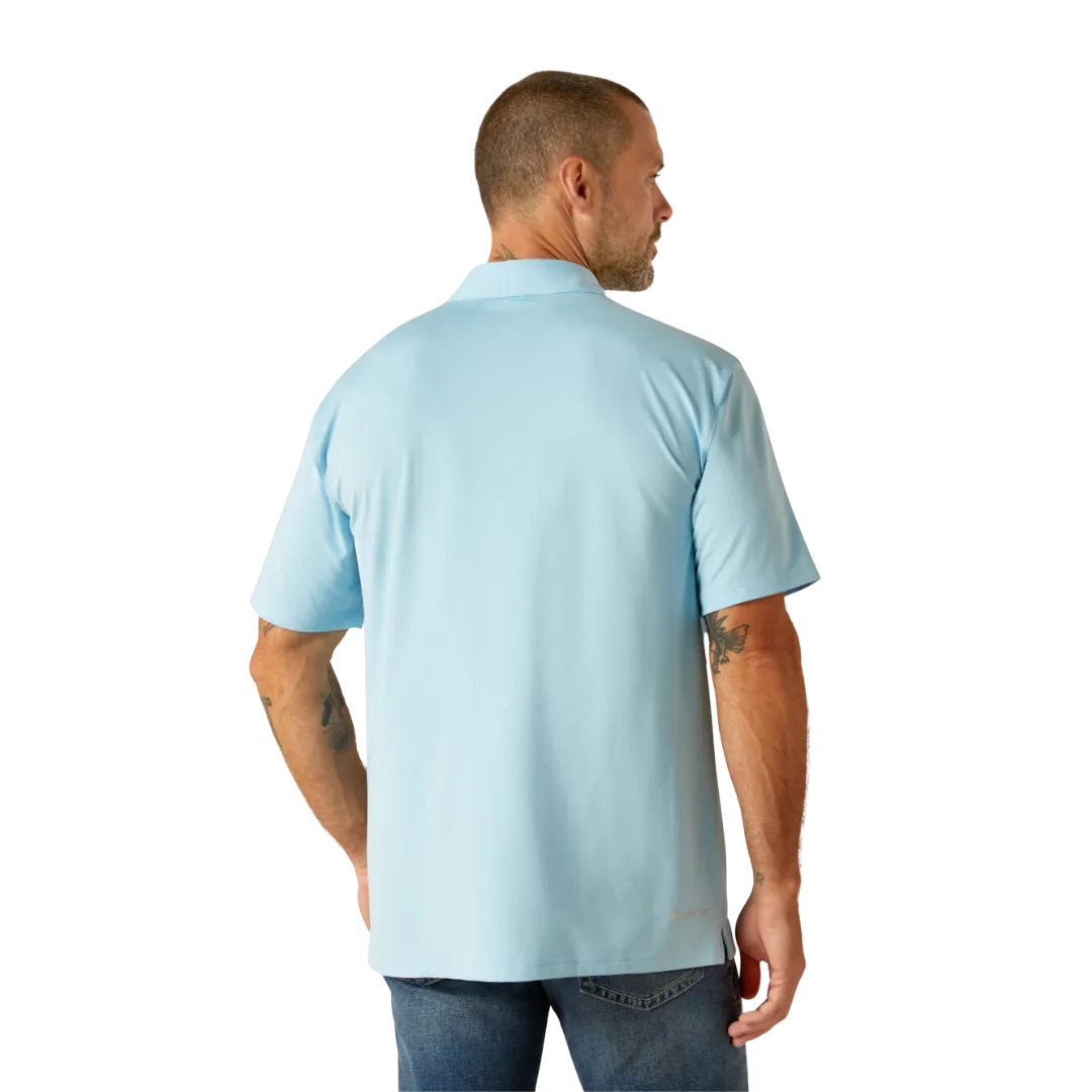 Ariat Men's 360 Airflow Polo Sheltering Sky Shirt