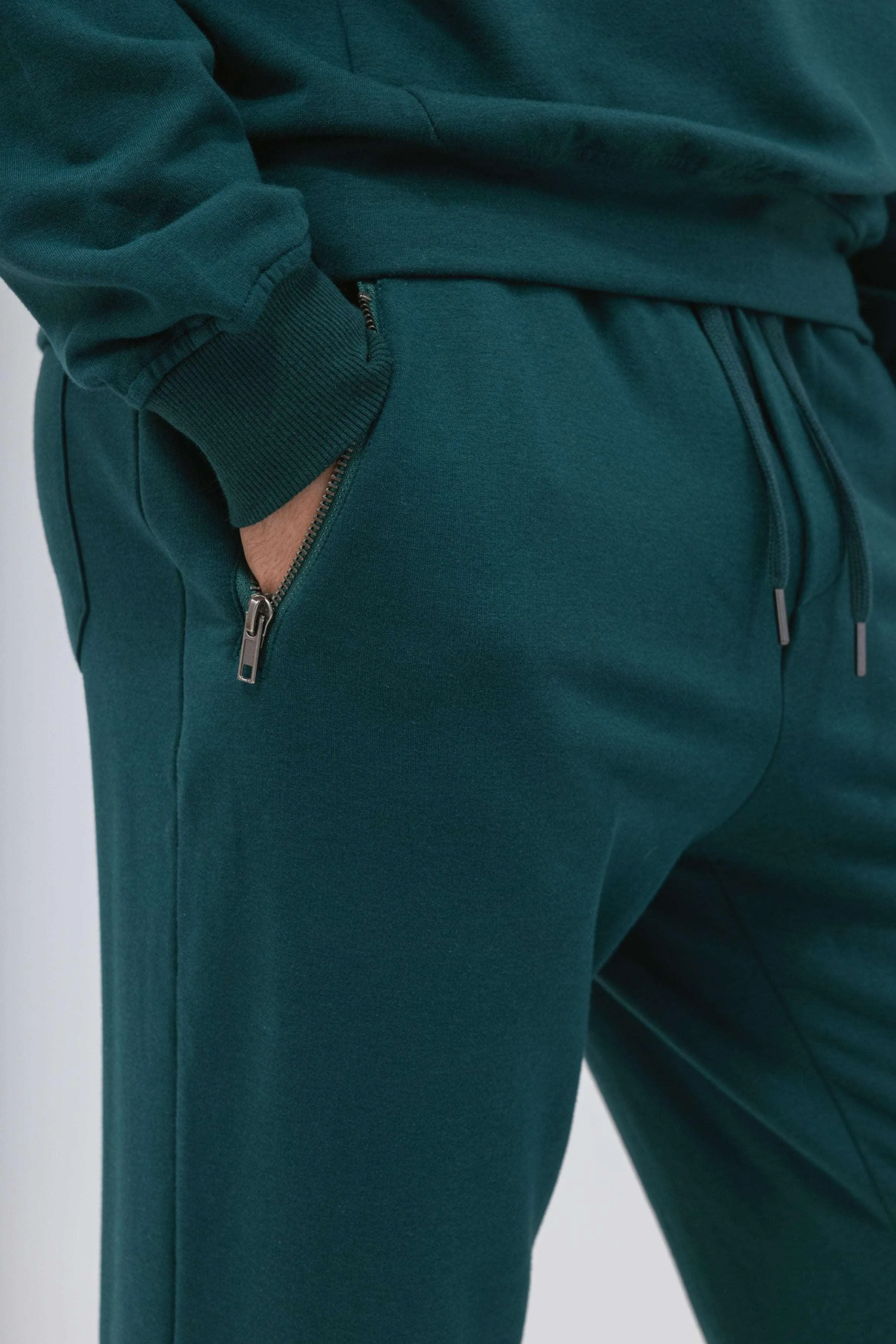 Bamboo Brushed-Back Jogger Pants