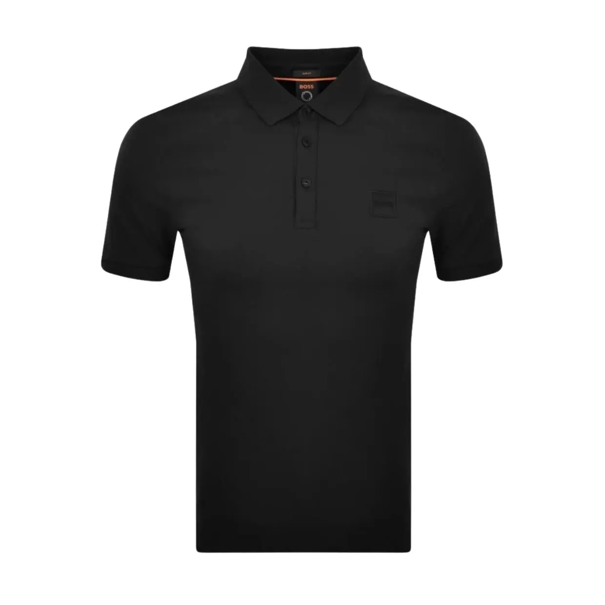 BOSS Passenger Short Sleeve Black Polo Shirt