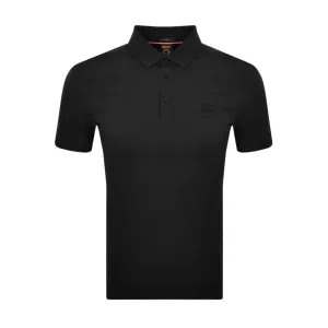 BOSS Passenger Short Sleeve Black Polo Shirt