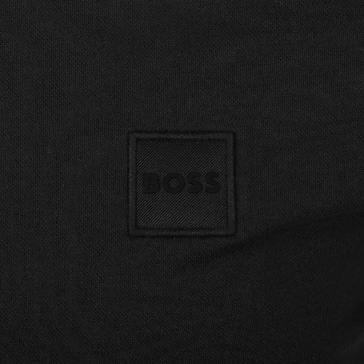 BOSS Passenger Short Sleeve Black Polo Shirt