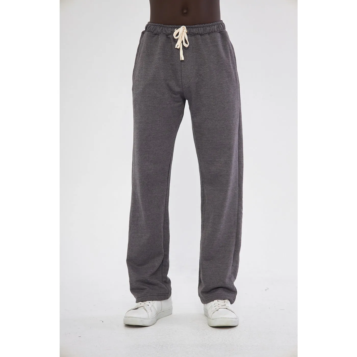 Charcoal Relaxed Fit Trousers