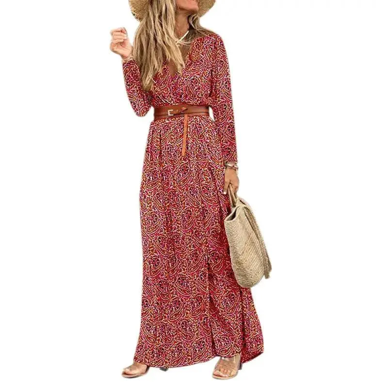 Coastal Escape Floral Print Women's Dress