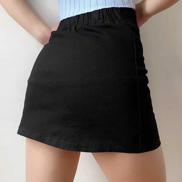 deanwangkt - Cargo Half-Length Skirt