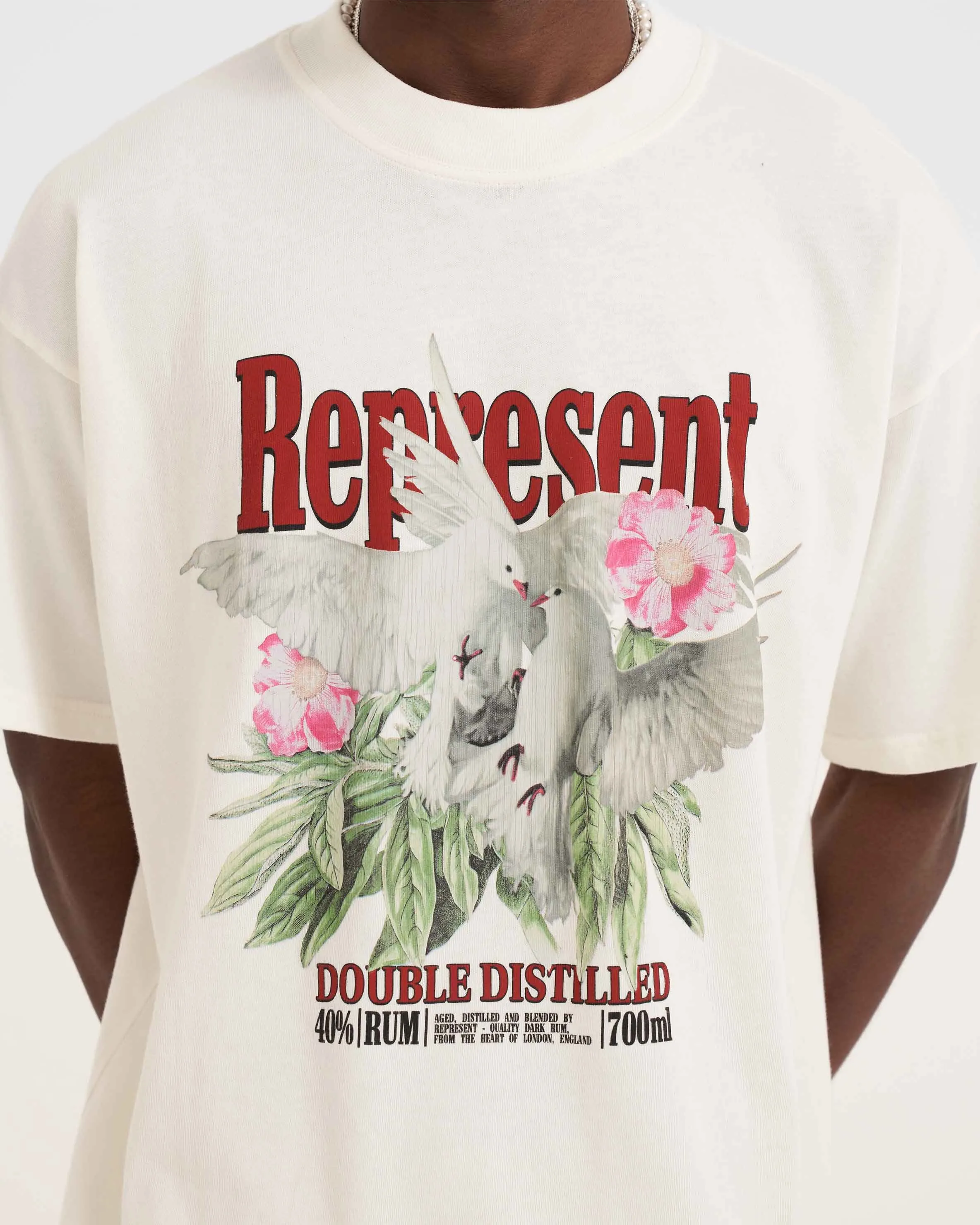 Double Distilled T-Shirt - Flat White