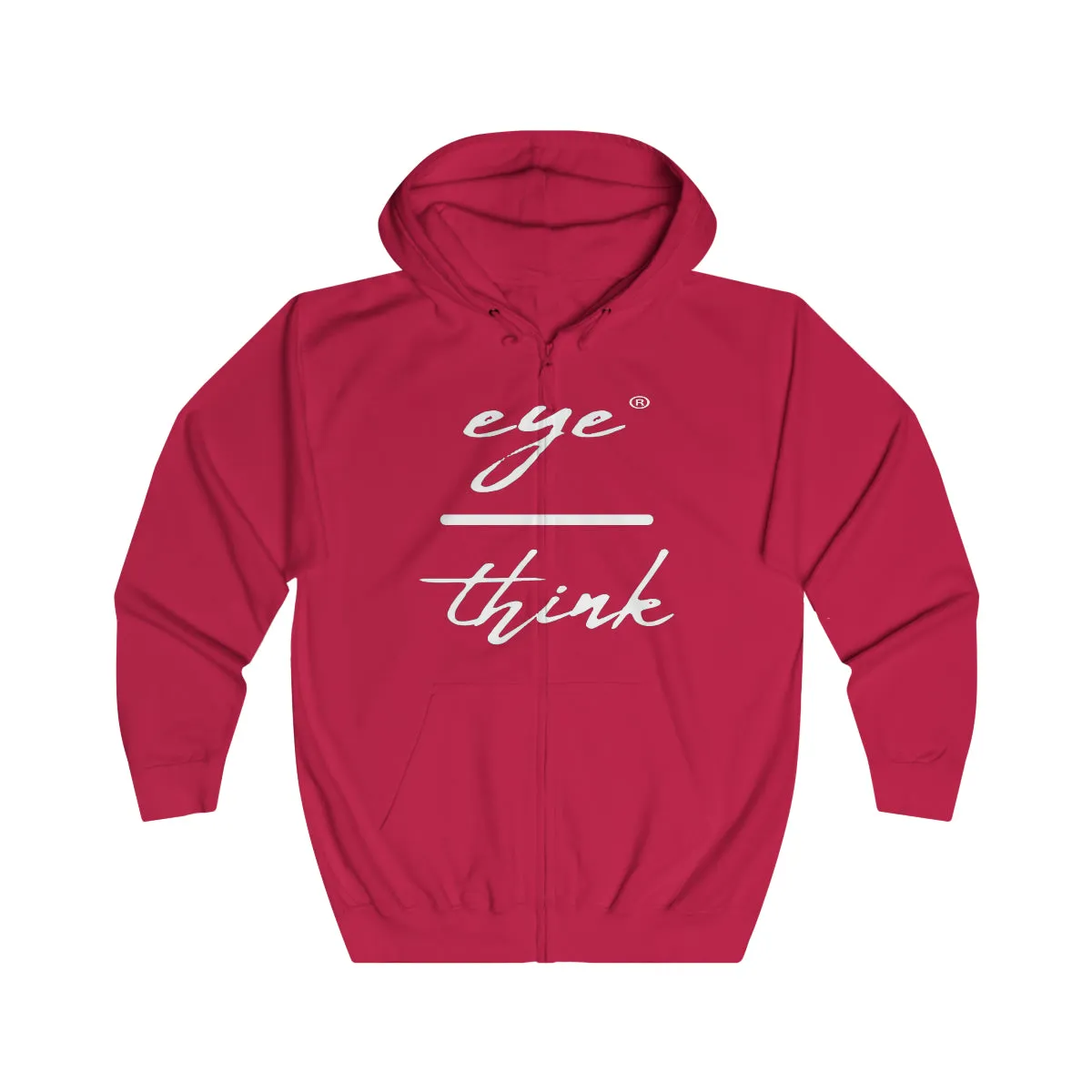 eyeoverthink® Unisex Full Zip Hoodie