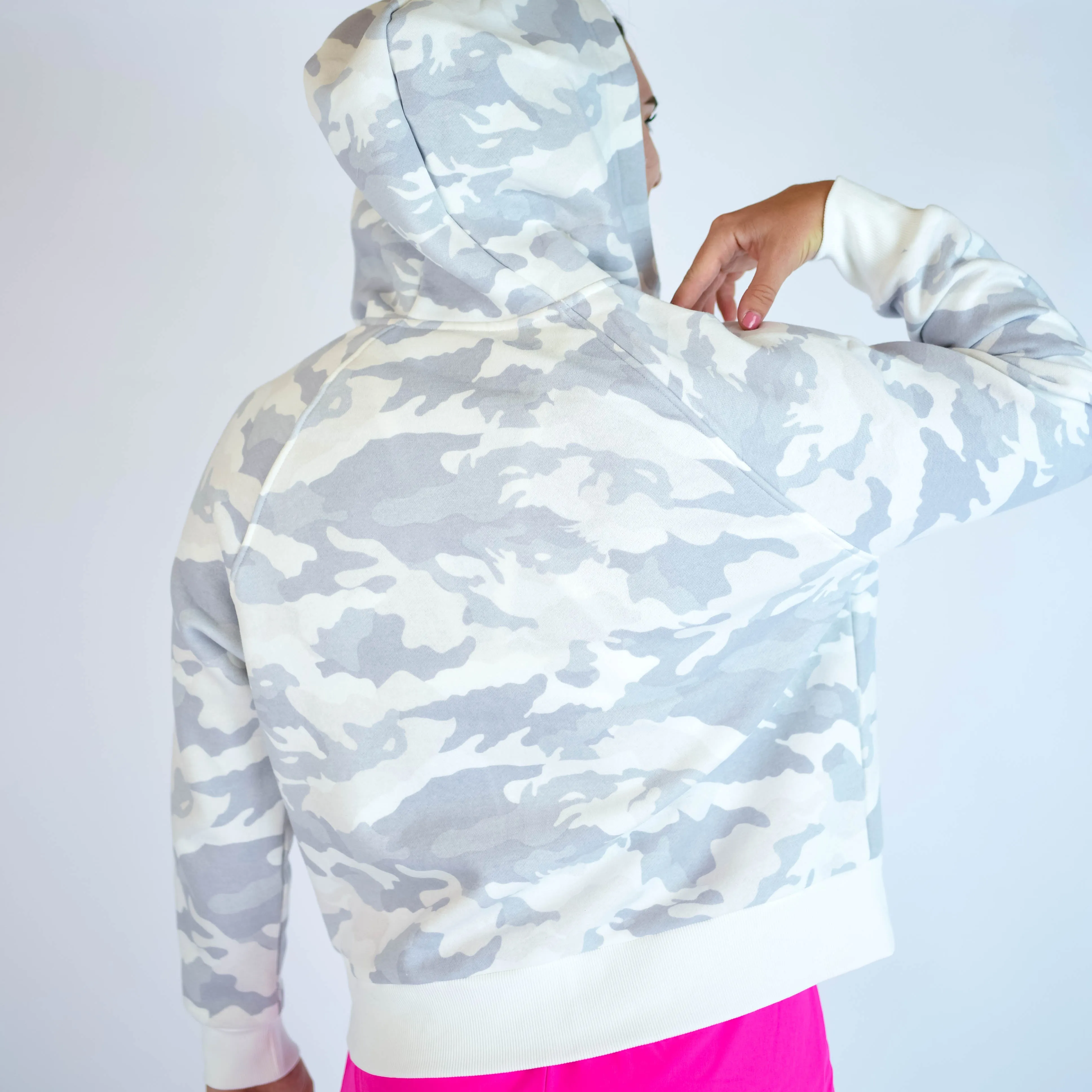 FLEO Platform Full-Zip Hoodie - White Camo