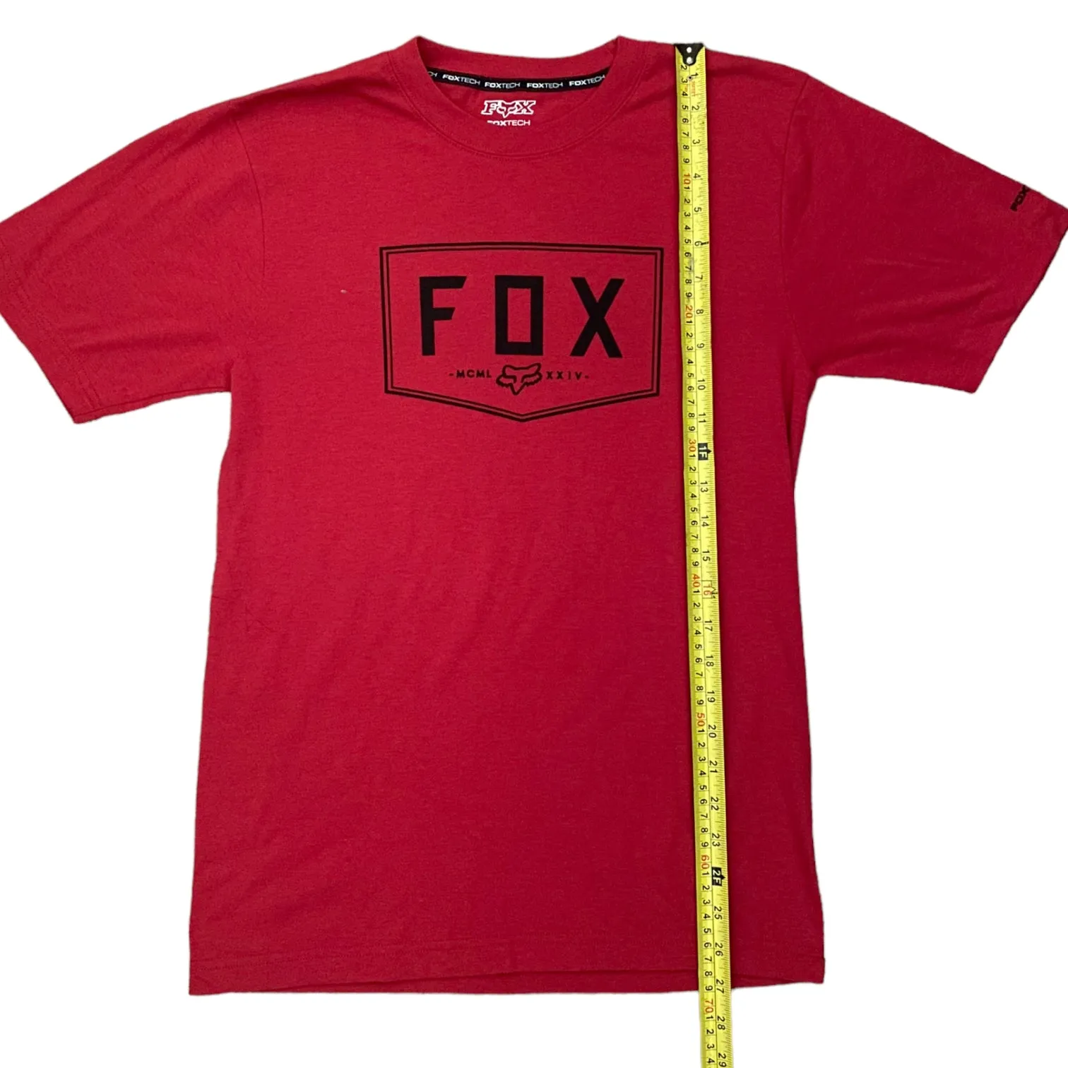 Fox Red Short Sleeve T-Shirt Size Small EUC