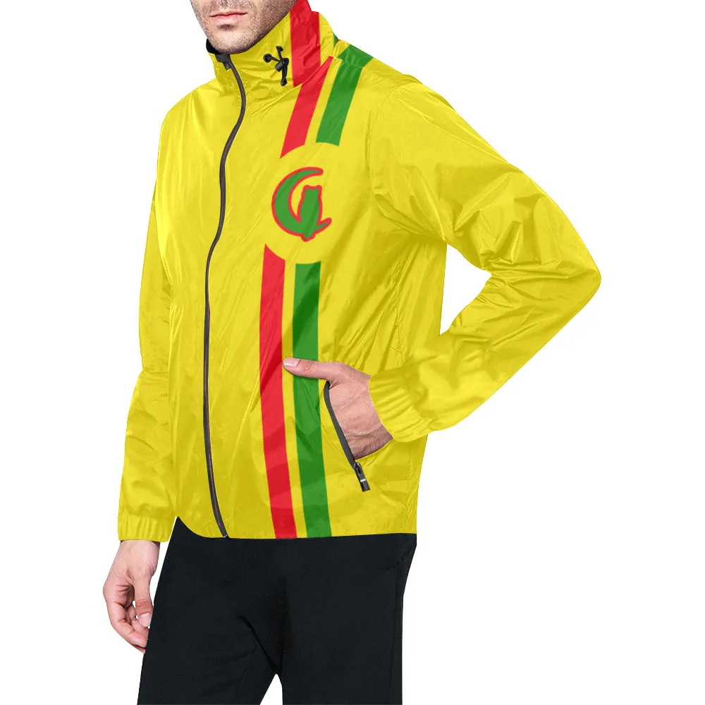 FRESH UP RASTA All Over Print Windbreaker for Unisex