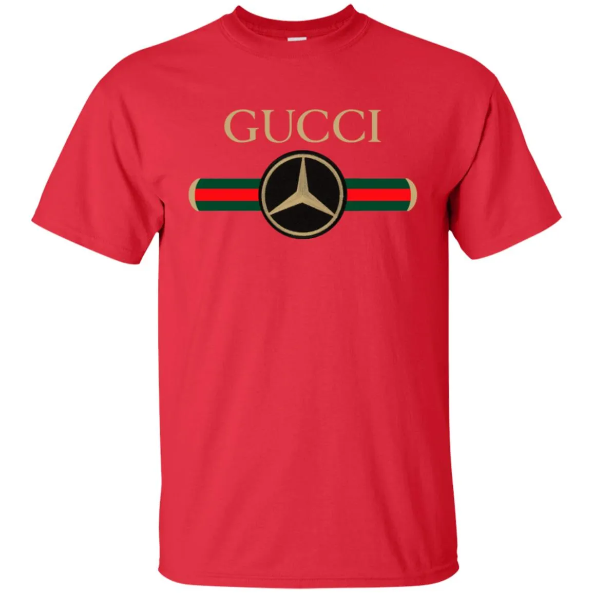 Gucci Mercedes T-shirt Men Cotton T-Shirt