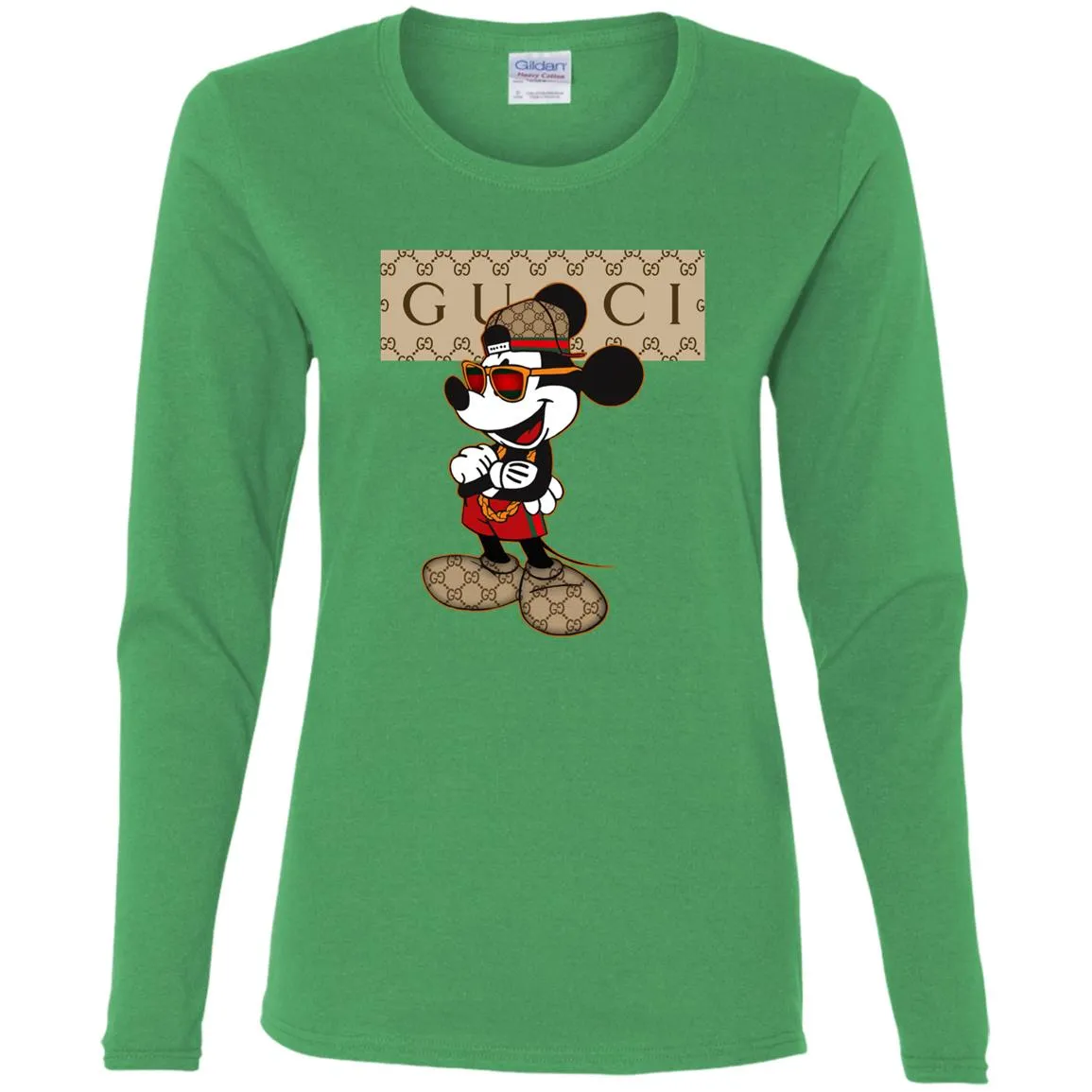 Gucci Mickey T-shirt So Baby Shirt Women Long Sleeve Shirt