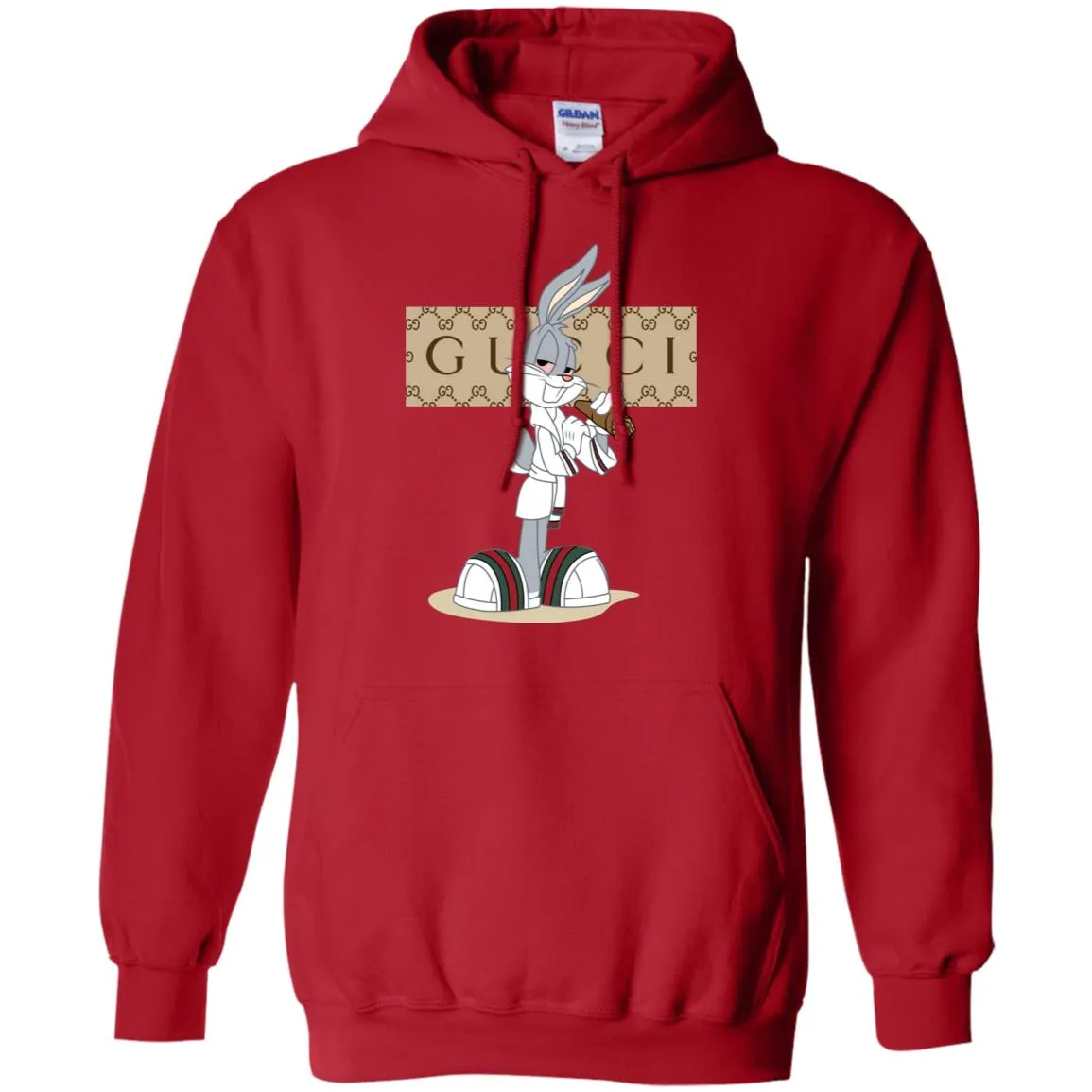 Gucci Rabbit Smoking Funny T-shirt Pullover Hoodie Sweatshirt