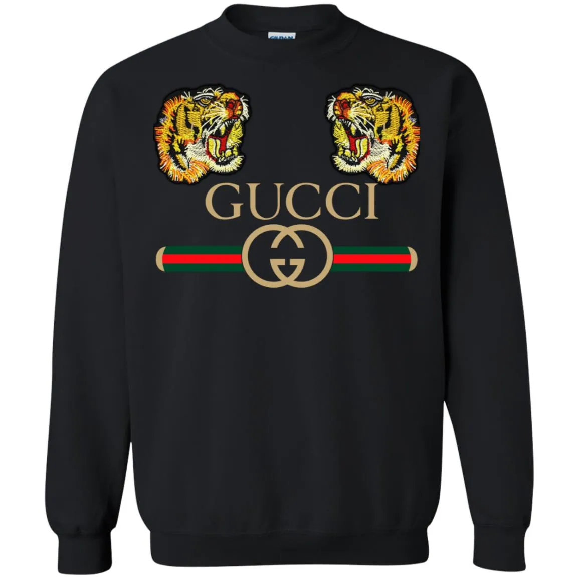 Gucci Tiger Love T-shirt Crewneck Pullover Sweatshirt