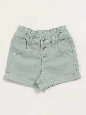 HOP Kids Sage Denim Shorts