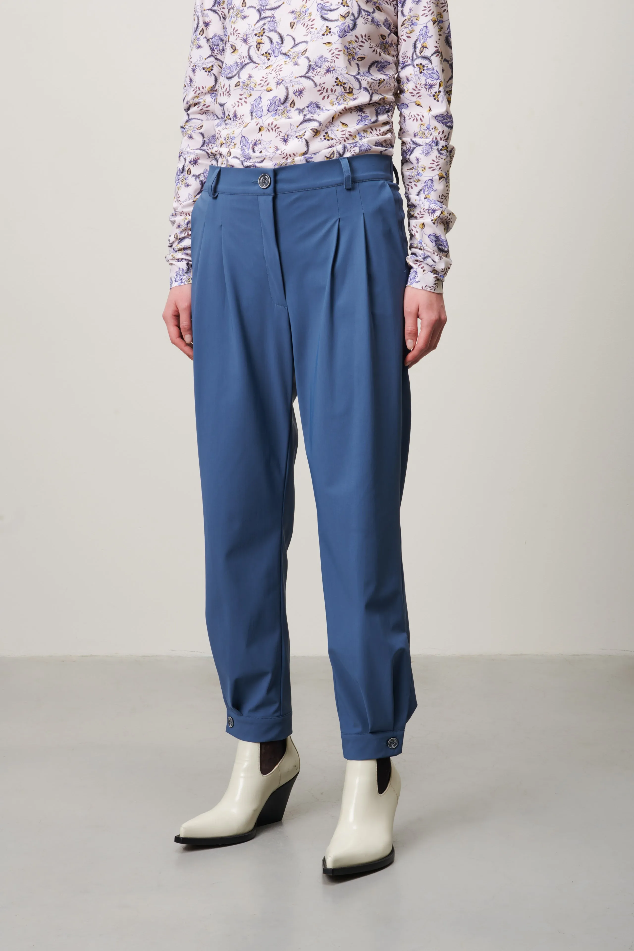 Katrin Pants Technical Jersey | Mid Blue