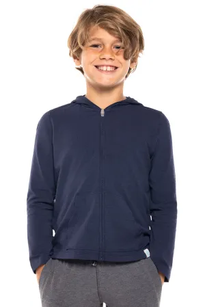 Kid's Seaside Hoodie | Navy