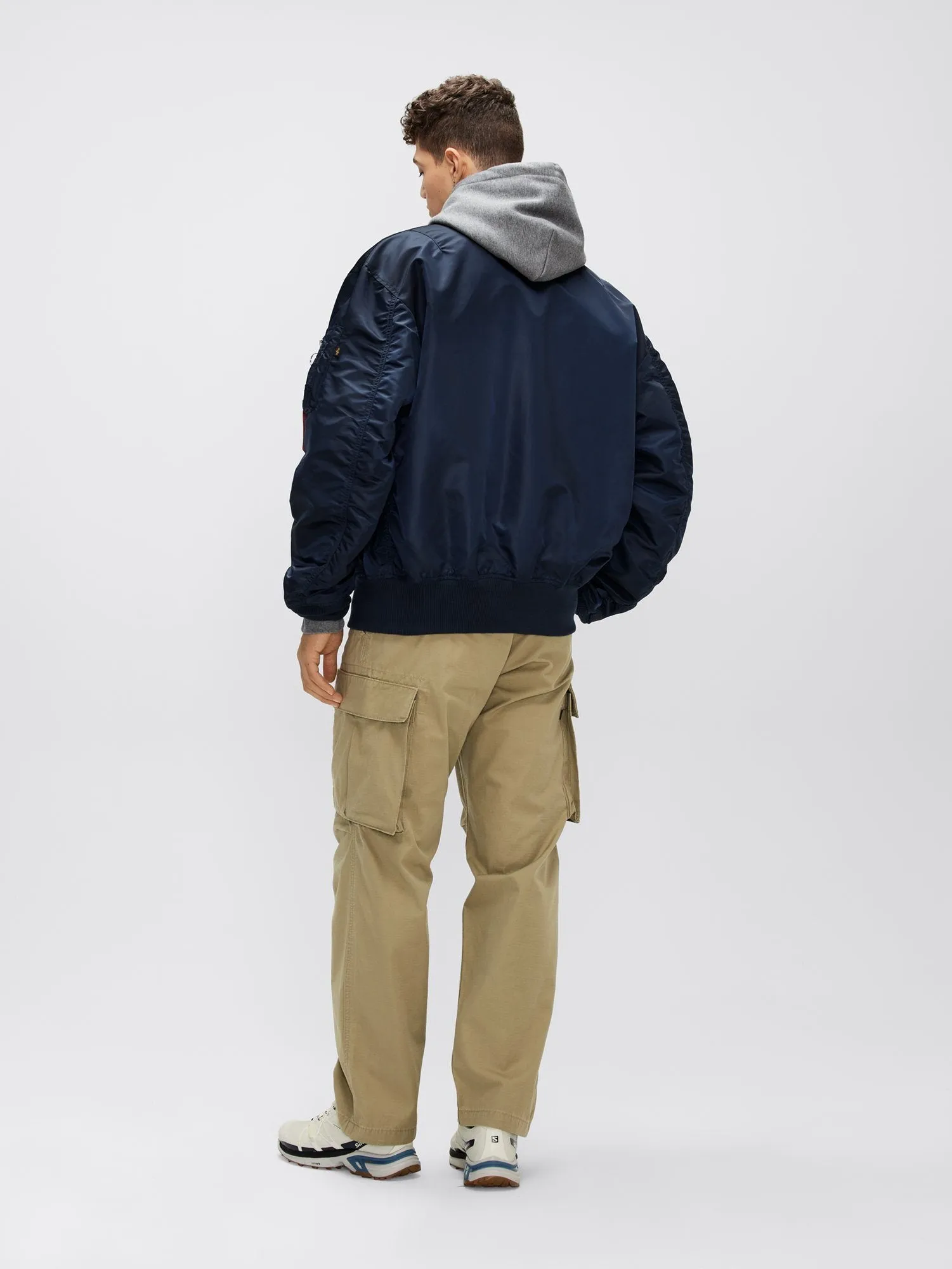 L-2B LOOSE BOMBER JACKET