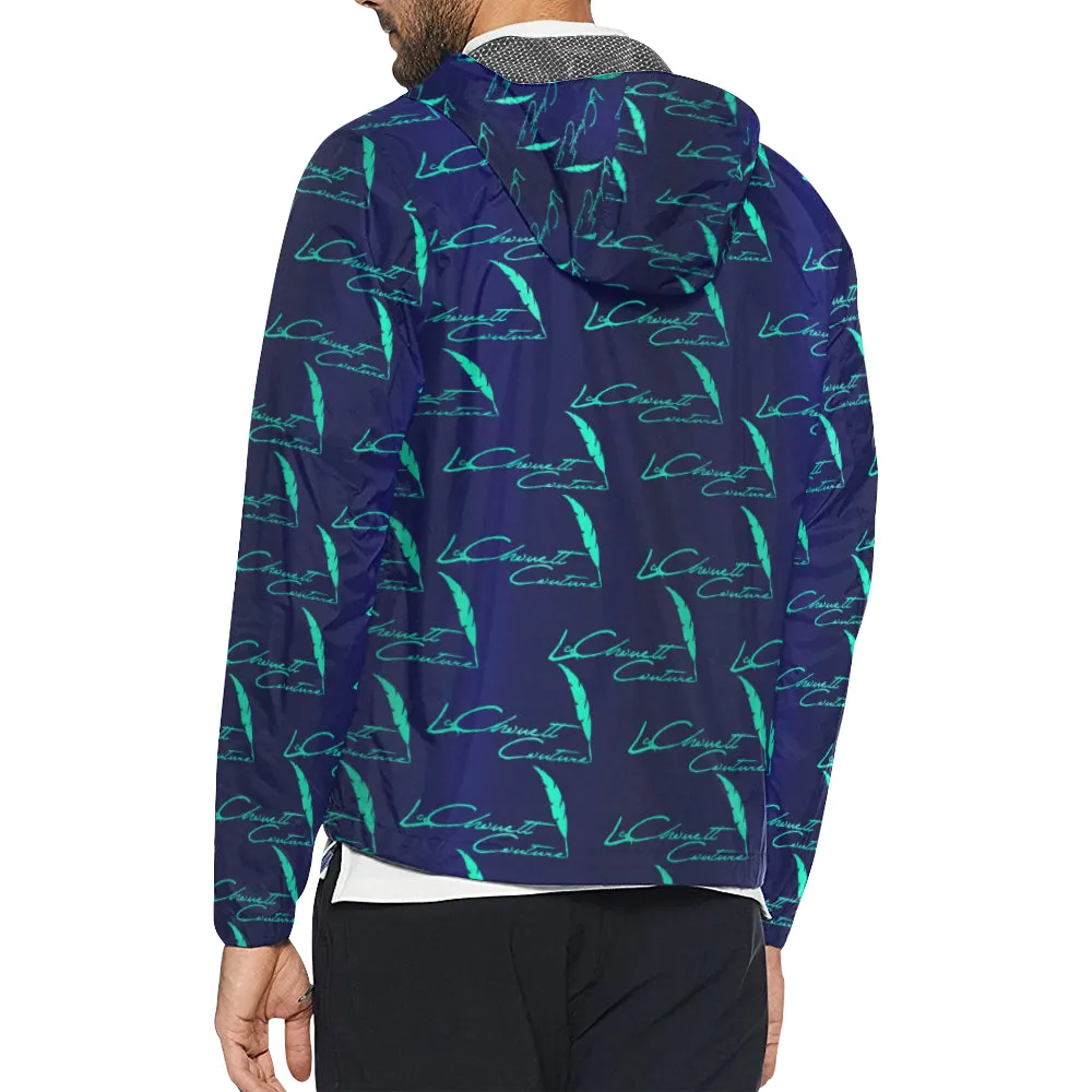 LA SIGNATURE BT All Over Print Windbreaker for Unisex