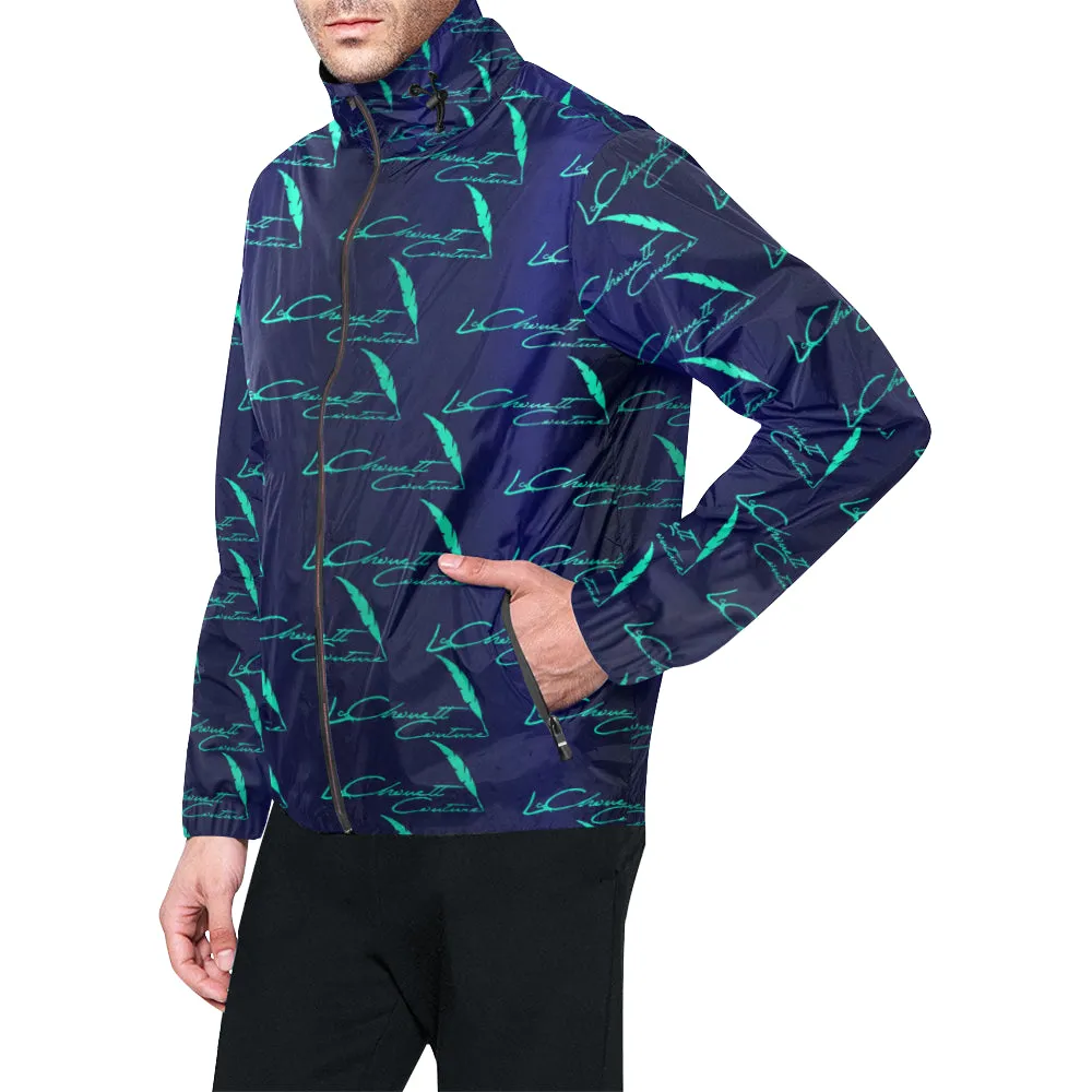 LA SIGNATURE BT All Over Print Windbreaker for Unisex