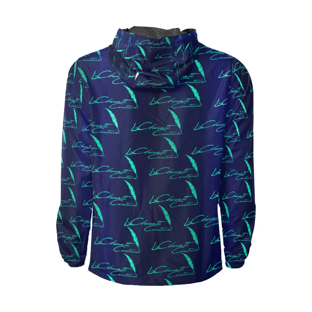 LA SIGNATURE BT All Over Print Windbreaker for Unisex