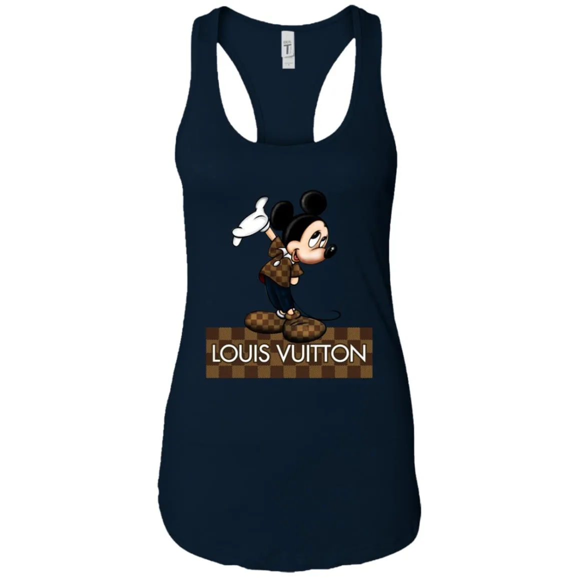 Louis Vuitton Mickey T-shirt Women Tank Top