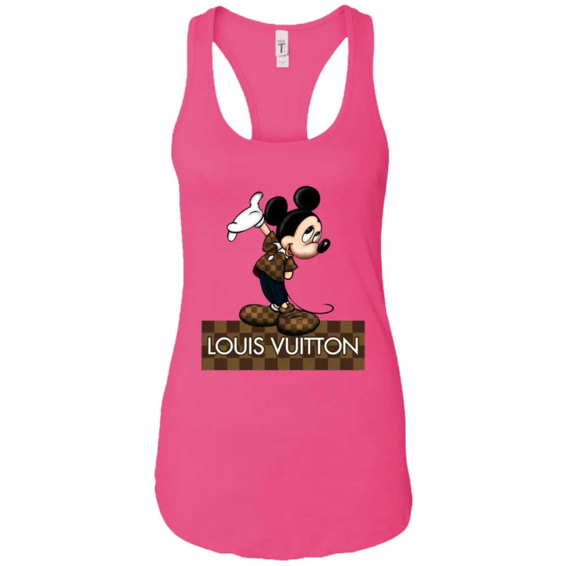 Louis Vuitton Mickey T-shirt Women Tank Top