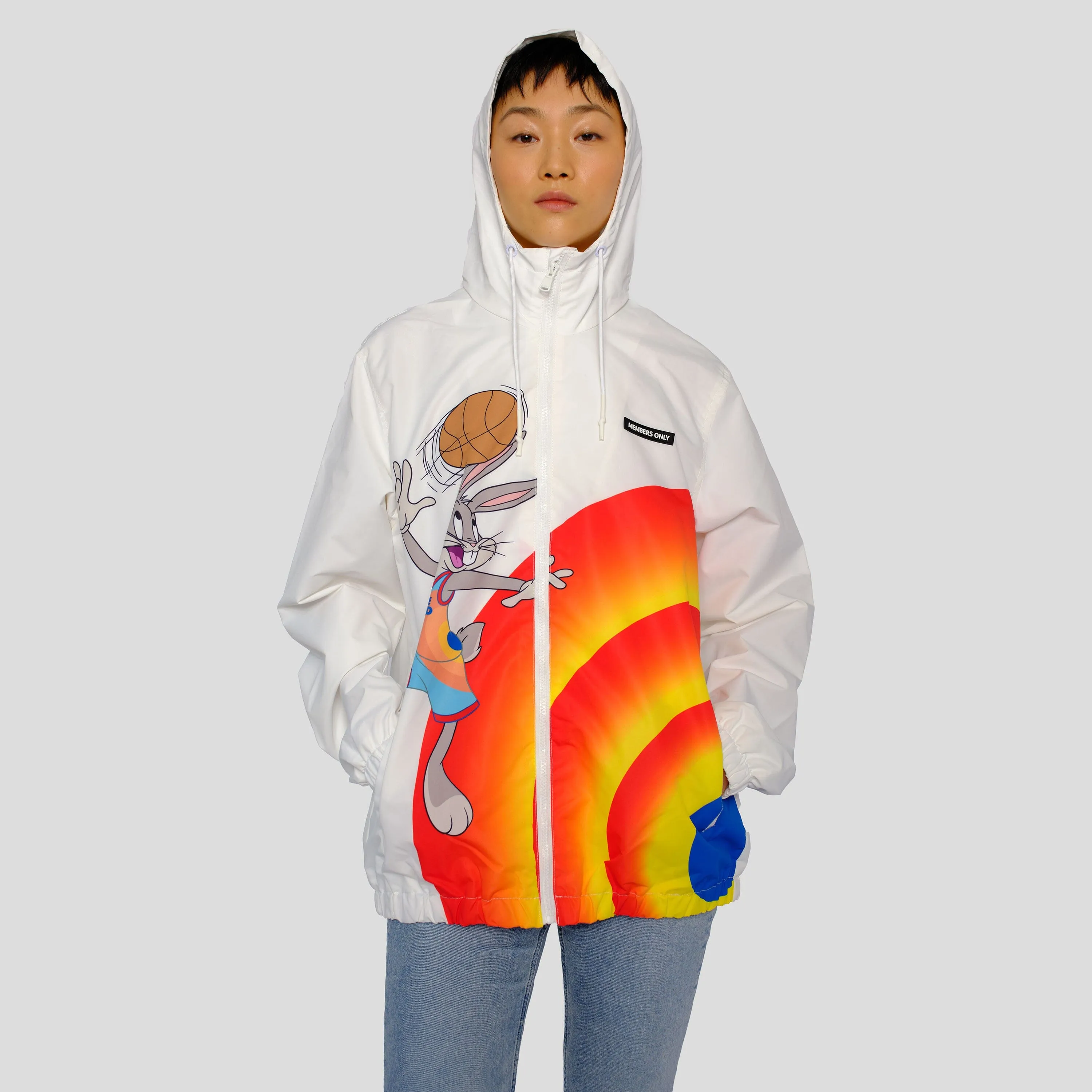 Members Only Women's Bugs Oversized Jacket