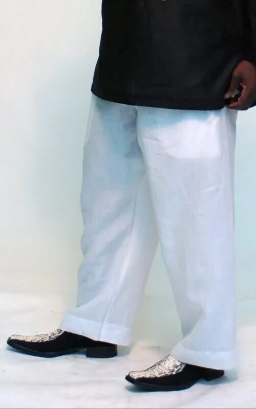 Moshood Linen Drawstring Pants