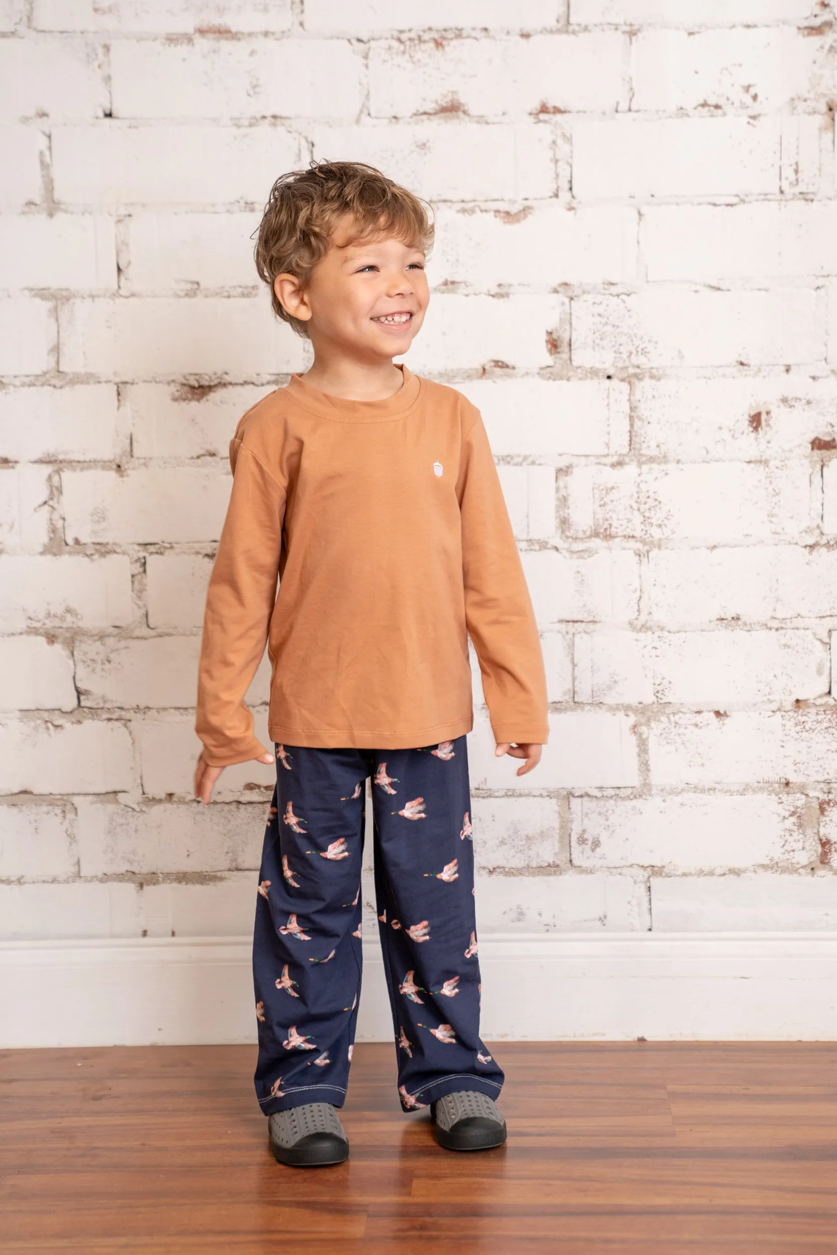 Navy Mallard Boy's Pants