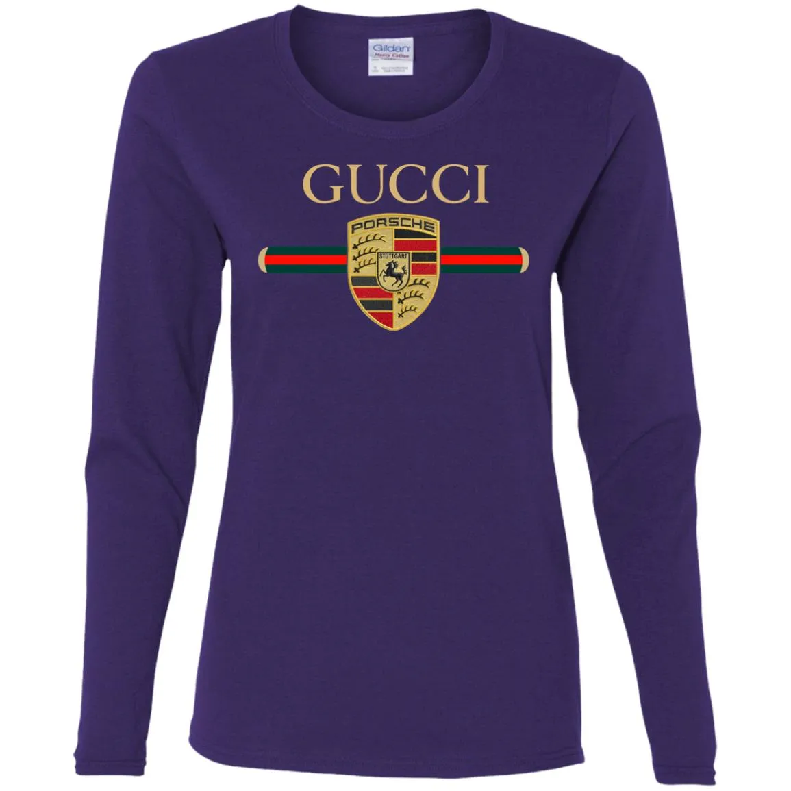 New Gucci Porsche Shirt Women Long Sleeve Shirt