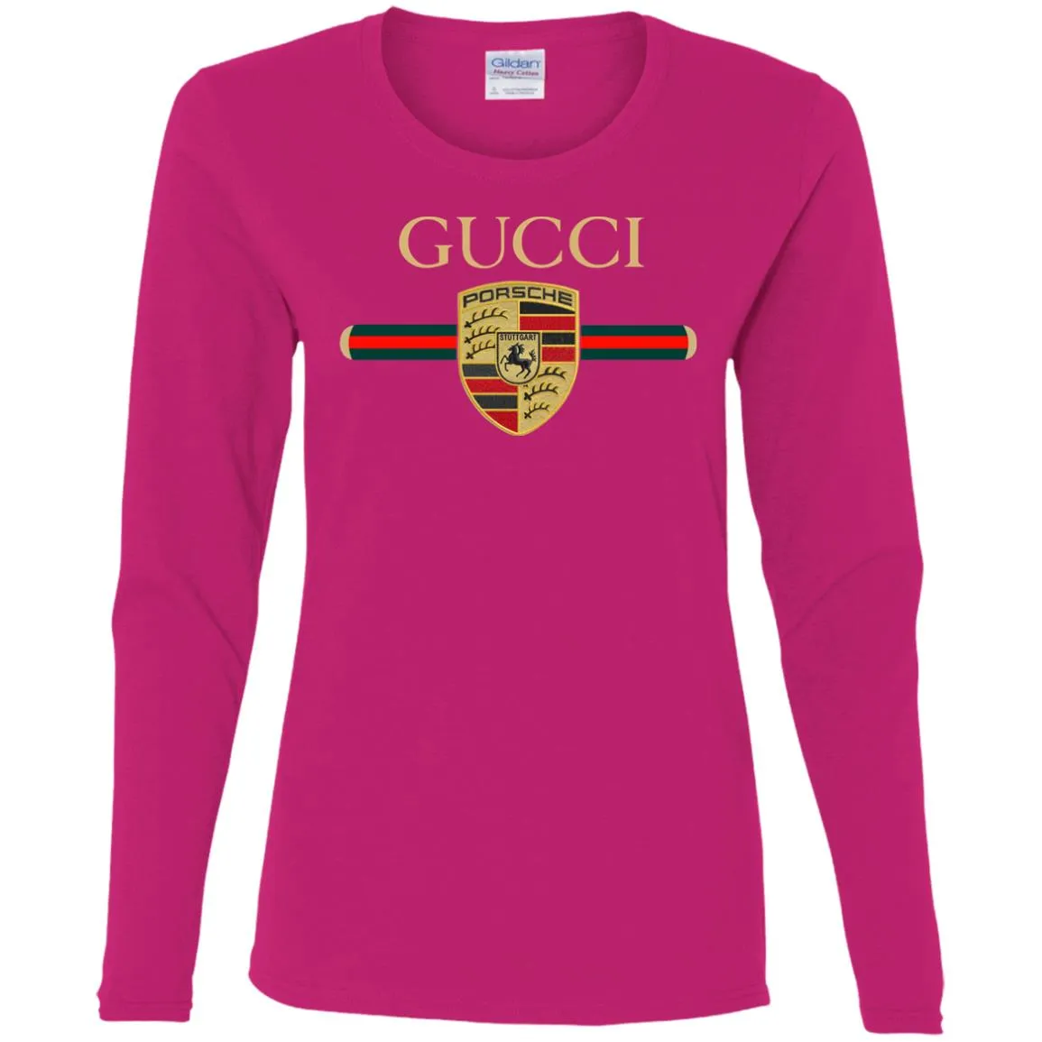 New Gucci Porsche Shirt Women Long Sleeve Shirt