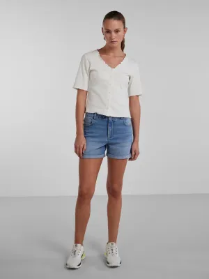 Peggy Shorts - Light Blue Denim