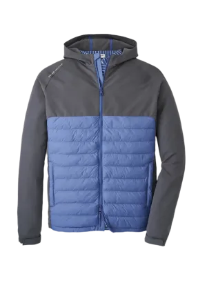 Peter Millar - Men's All Course Hybrid Hoodie - Astral Blue