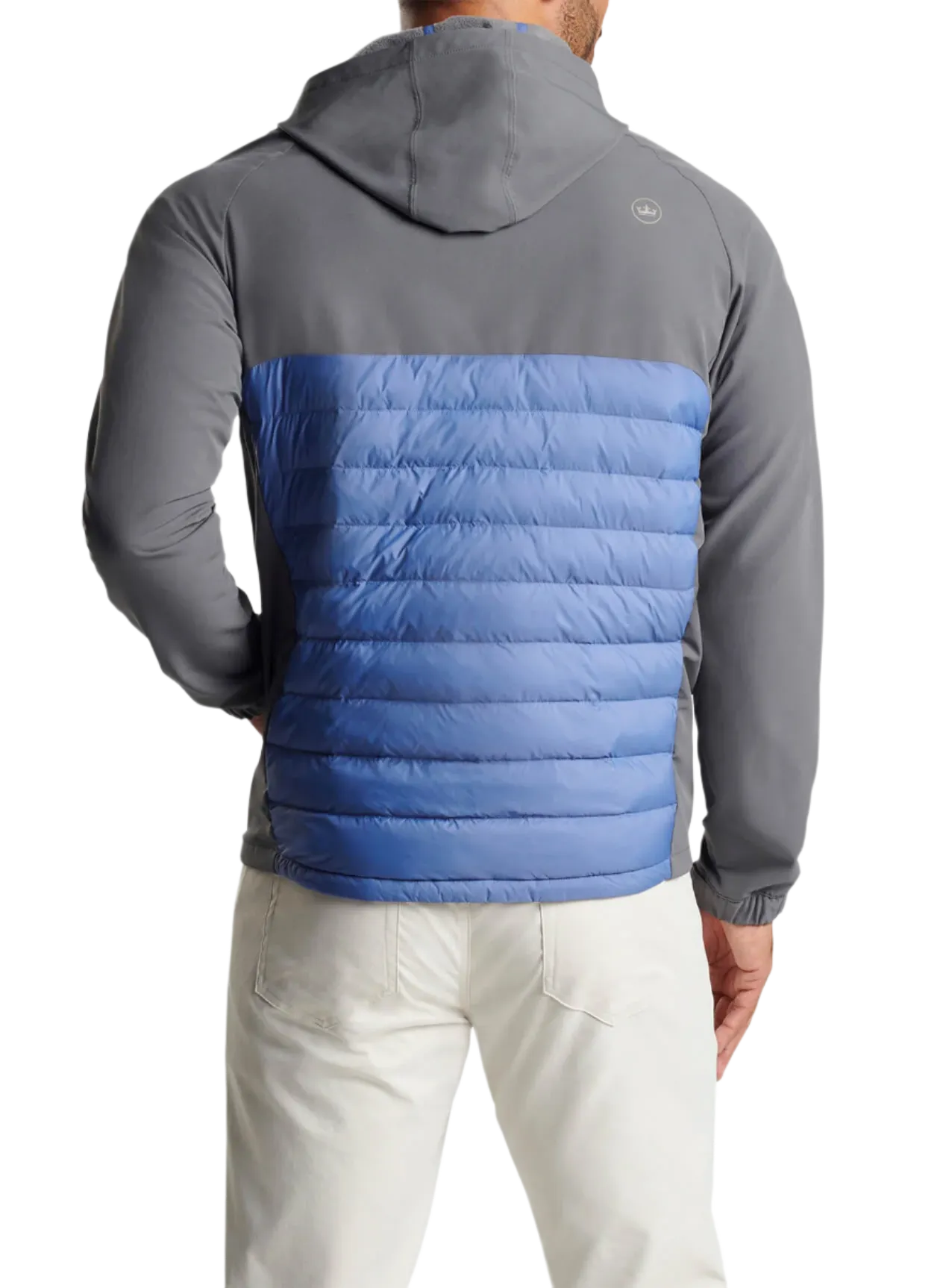 Peter Millar - Men's All Course Hybrid Hoodie - Astral Blue