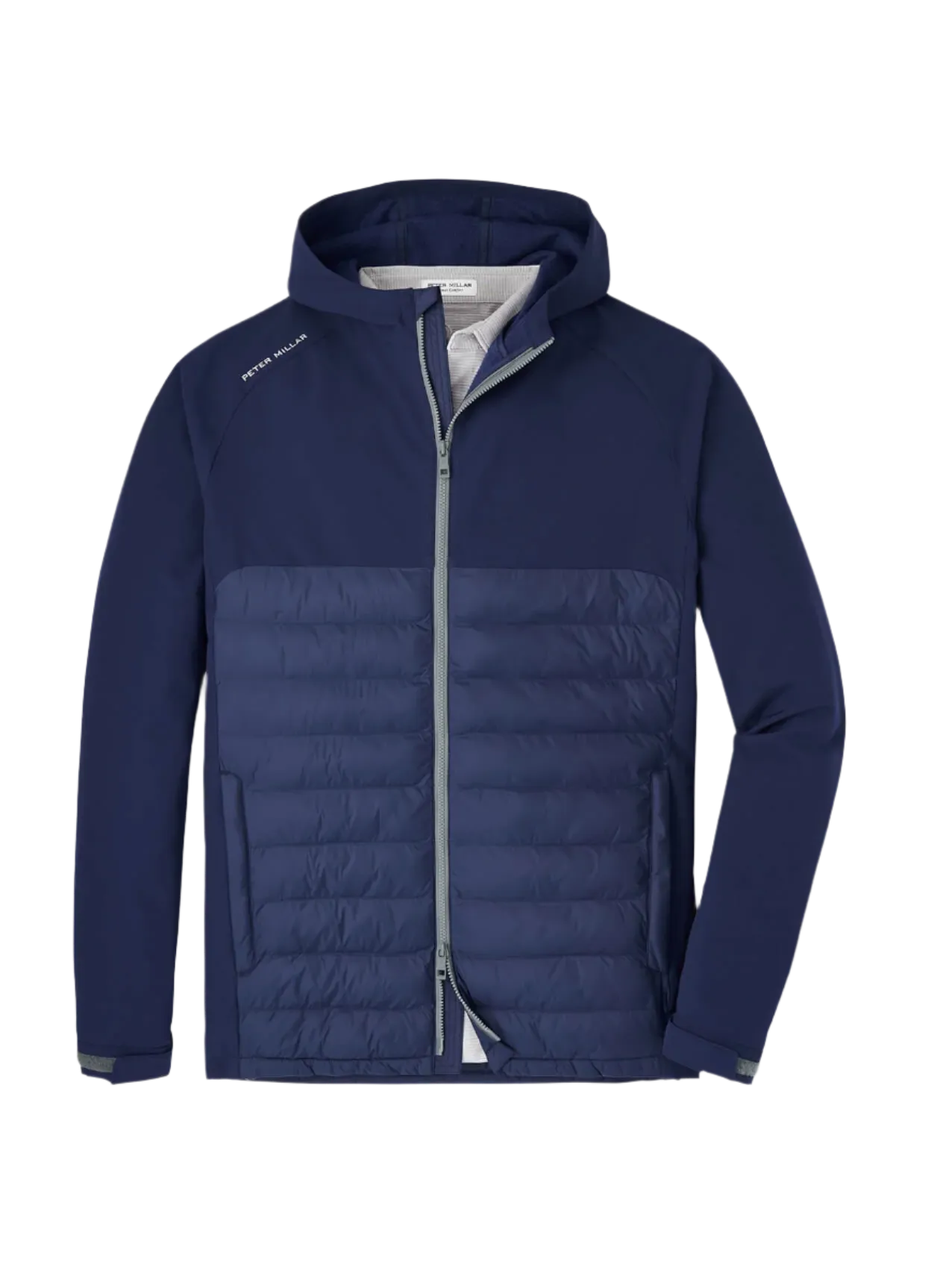 Peter Millar - Men's All Course Hybrid Hoodie - Navy