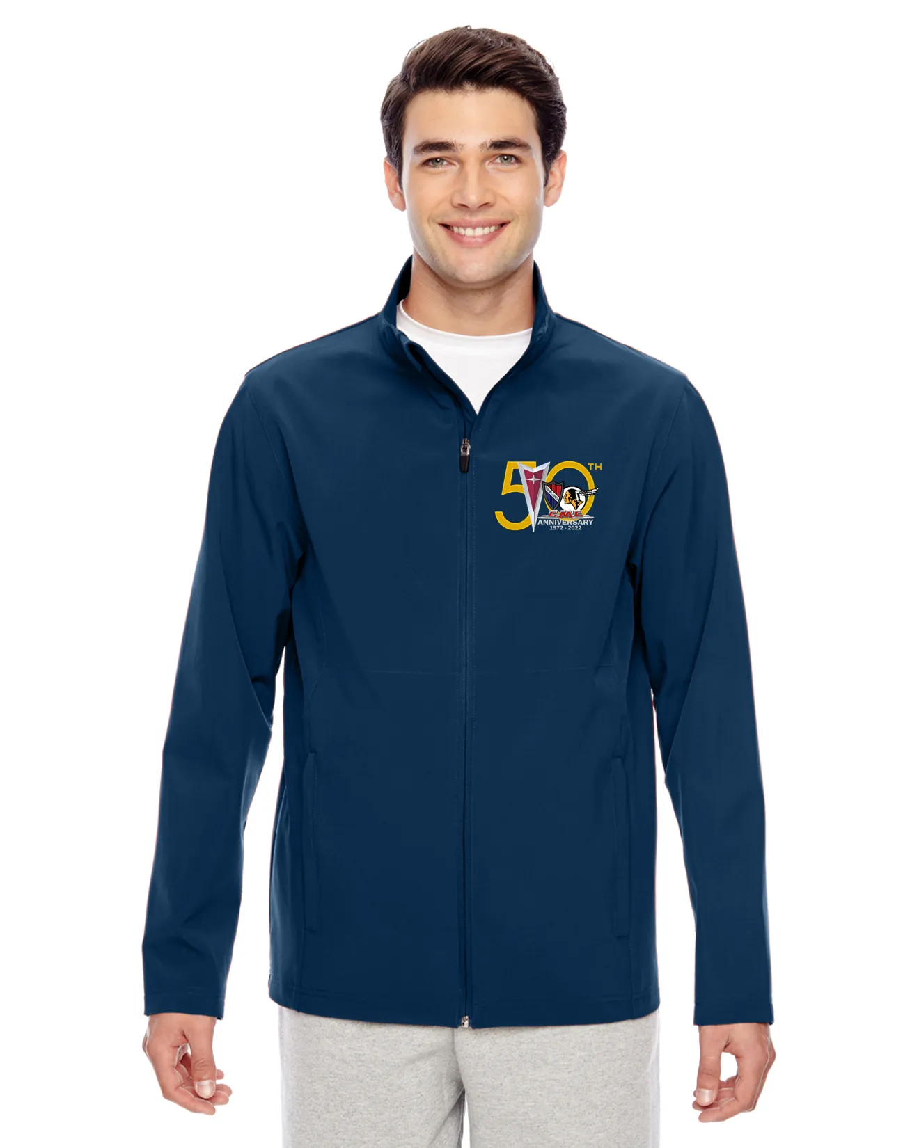 POCI Pontiac Oakland Club International 50th Anniversary Soft Shell Lightweight jacket