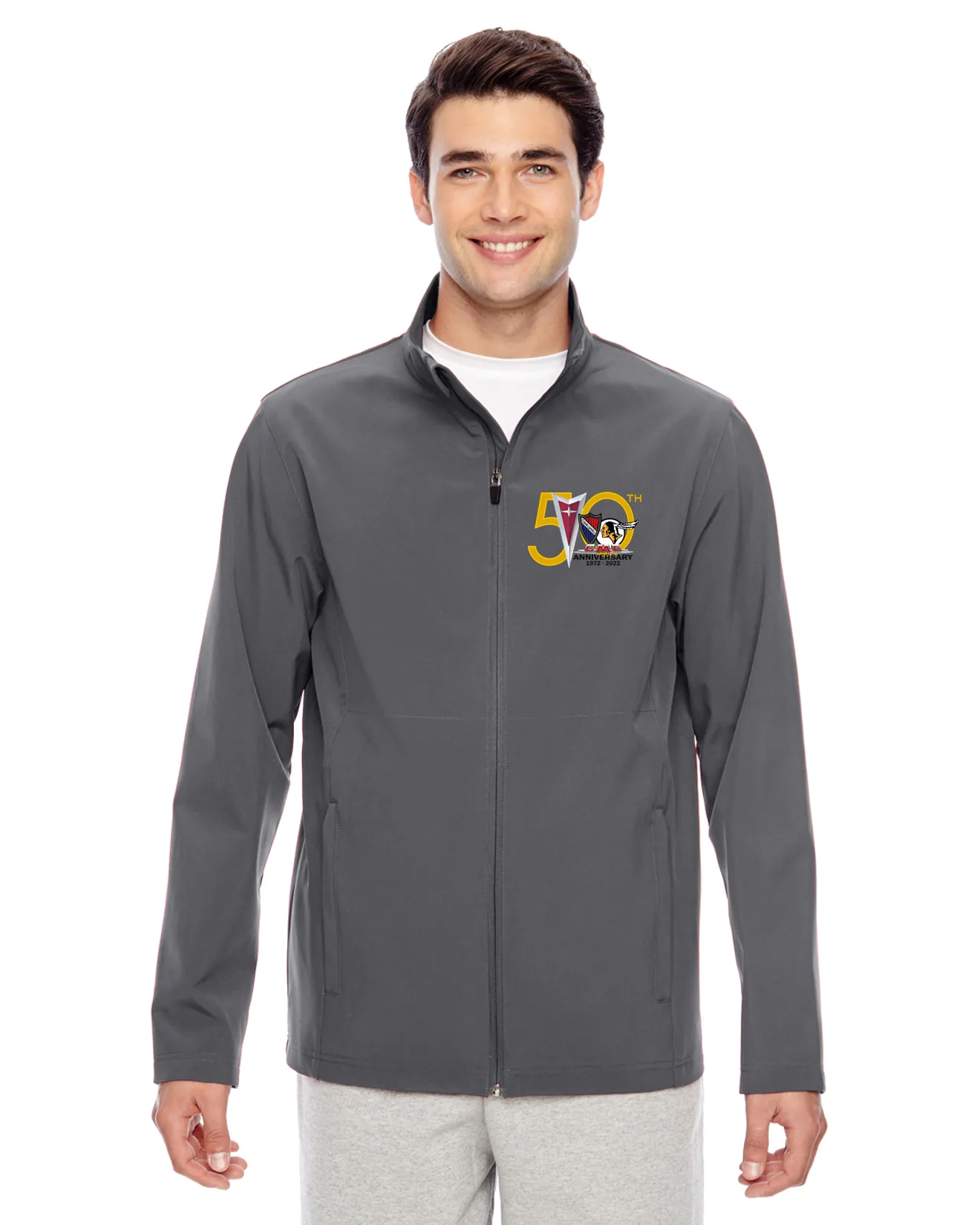 POCI Pontiac Oakland Club International 50th Anniversary Soft Shell Lightweight jacket