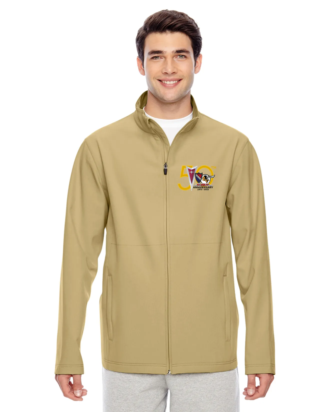 POCI Pontiac Oakland Club International 50th Anniversary Soft Shell Lightweight jacket