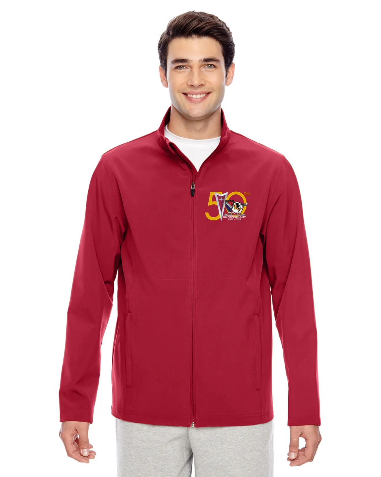 POCI Pontiac Oakland Club International 50th Anniversary Soft Shell Lightweight jacket