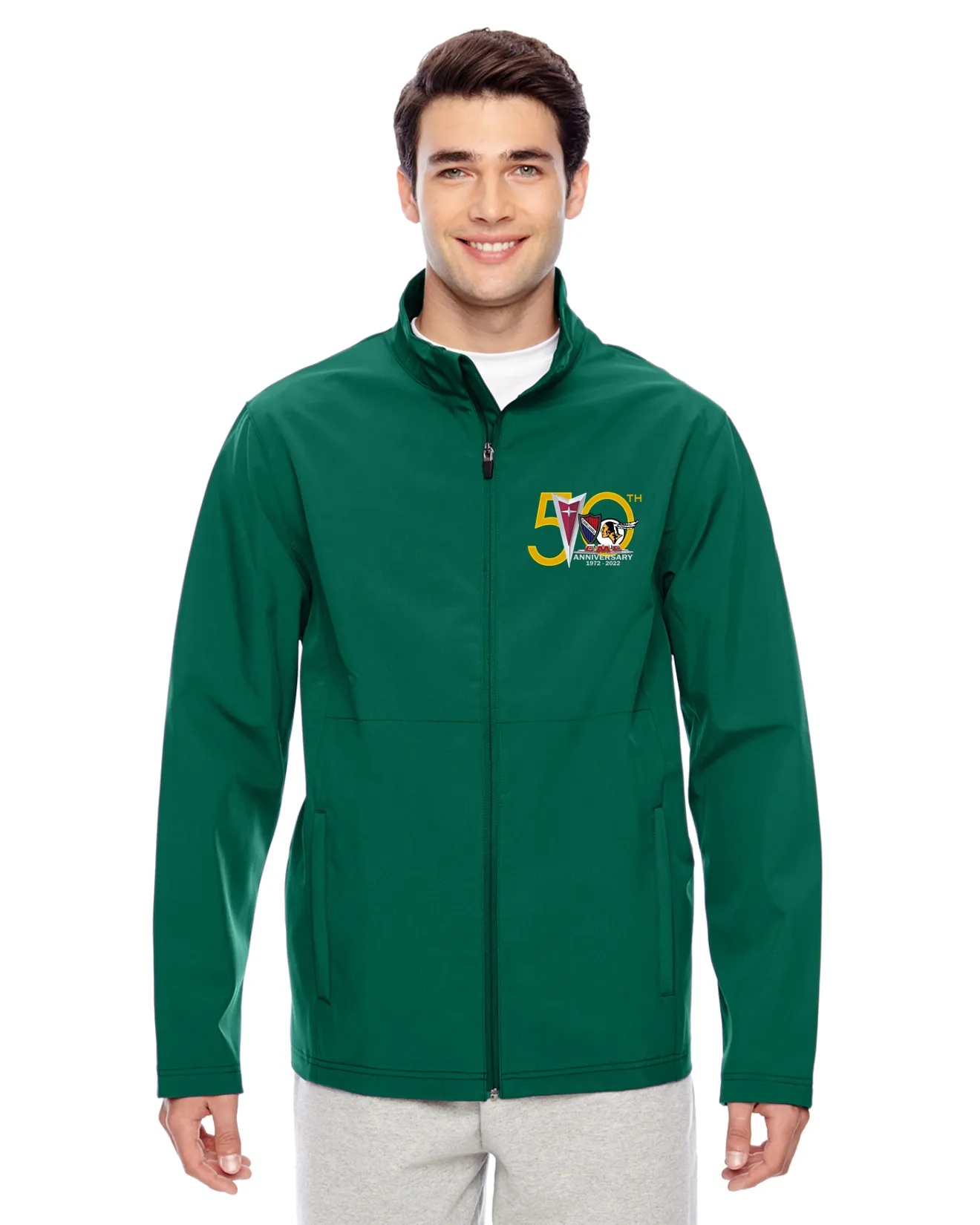 POCI Pontiac Oakland Club International 50th Anniversary Soft Shell Lightweight jacket