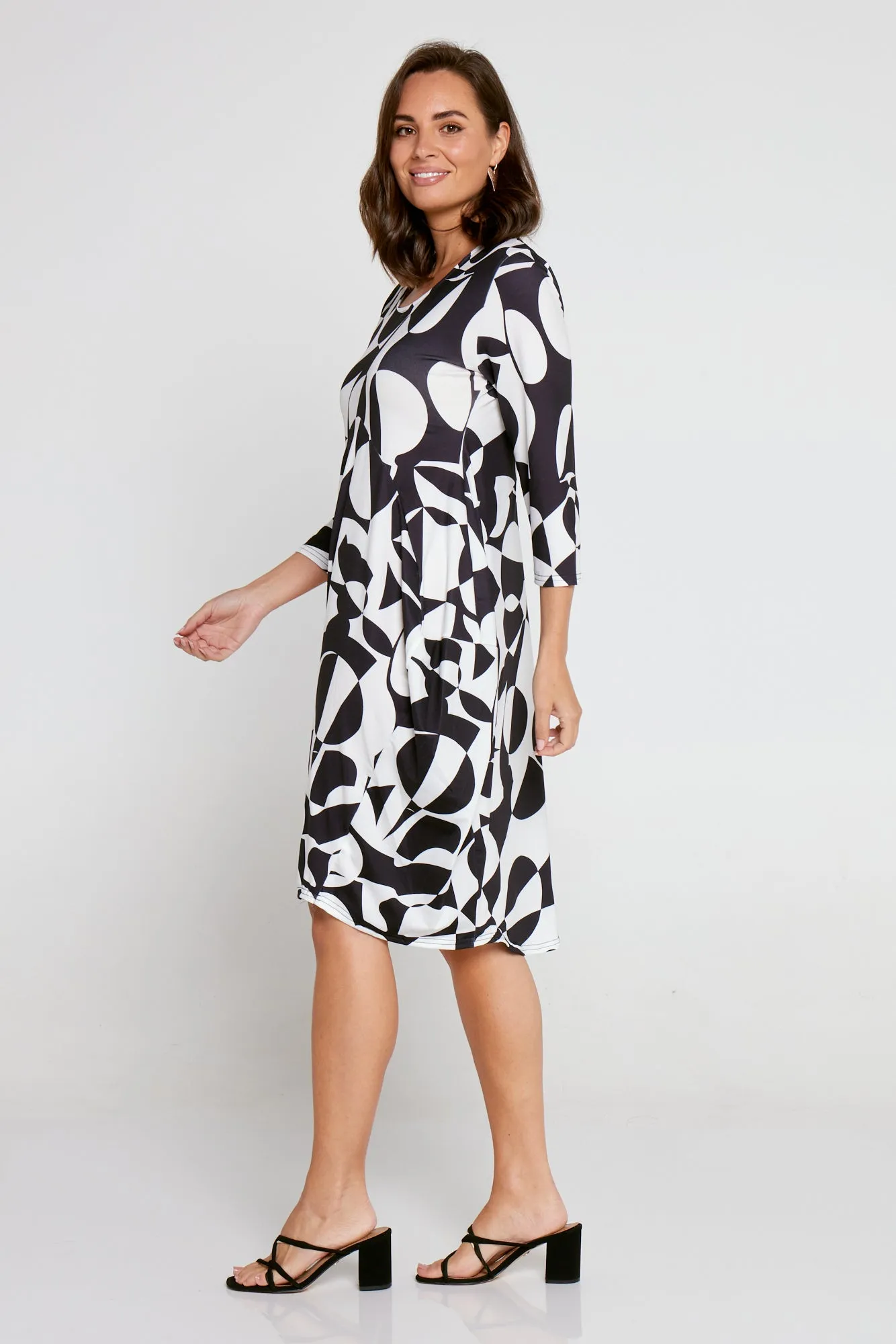 Sarika Bounce Dress - Midcentury Modern