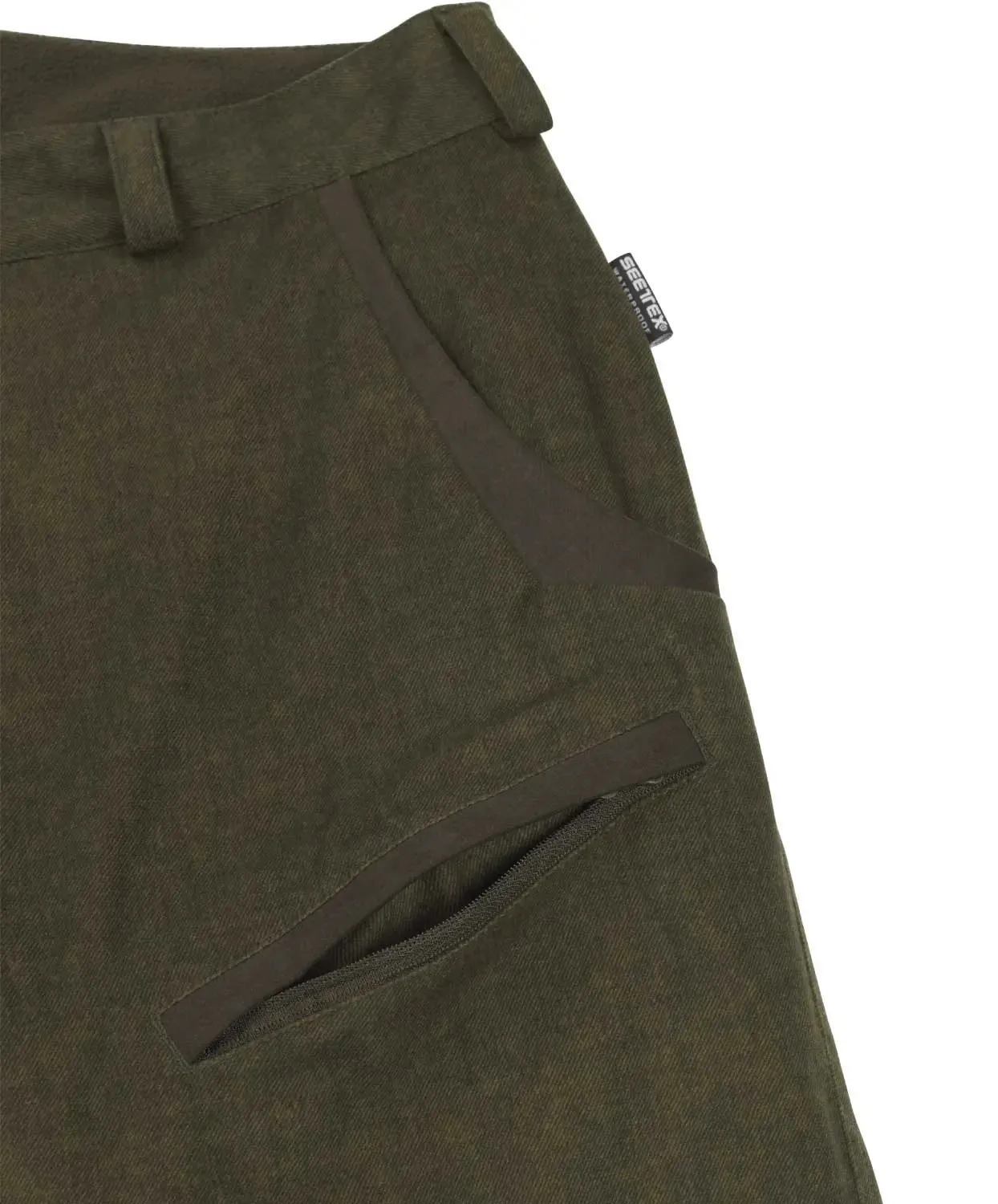 SEELAND North Trousers - Ladies Waterproof - Pine Green