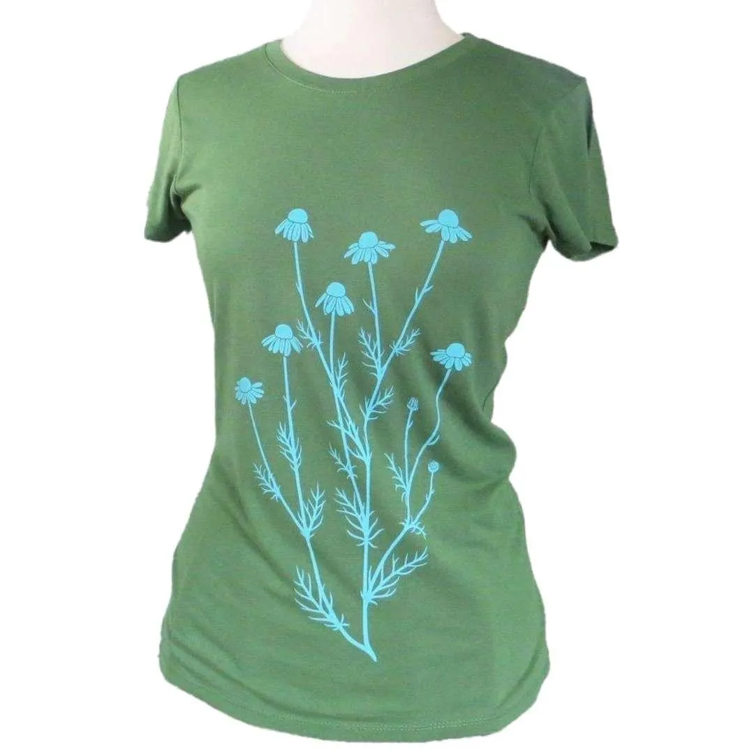 Short Sleeve - Green Chamomile by Uzura