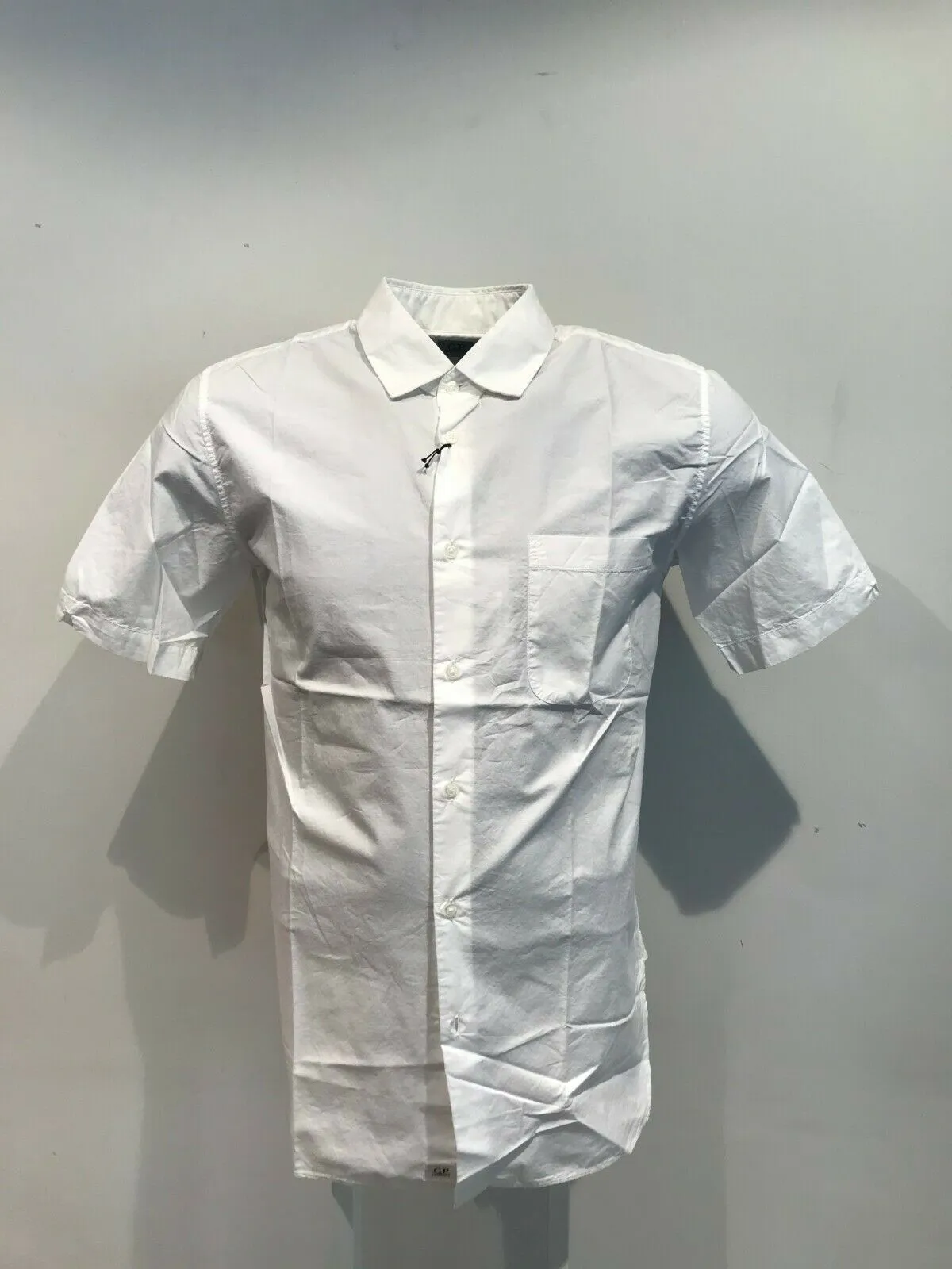 Short Sleeve Poplin Cotton Shirt