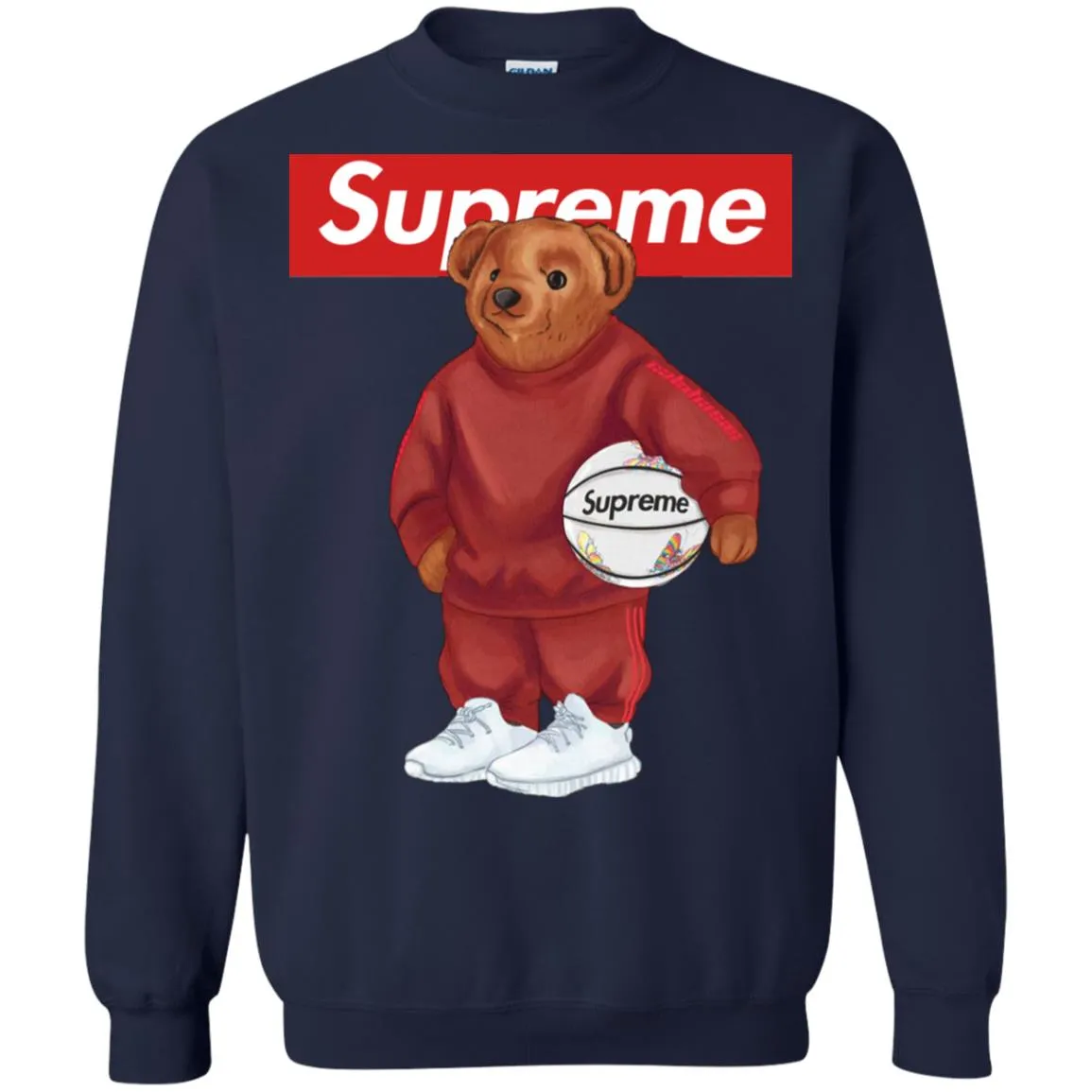 Supreme Bear Sport T-shirt Crewneck Pullover Sweatshirt