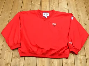 Vintage 1990s Chicago Bulls NBA Windbreaker Jacket