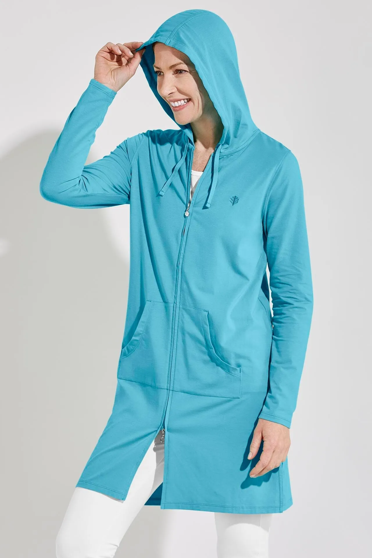 Women's Cabana Hoodie  |  Aruba Blue